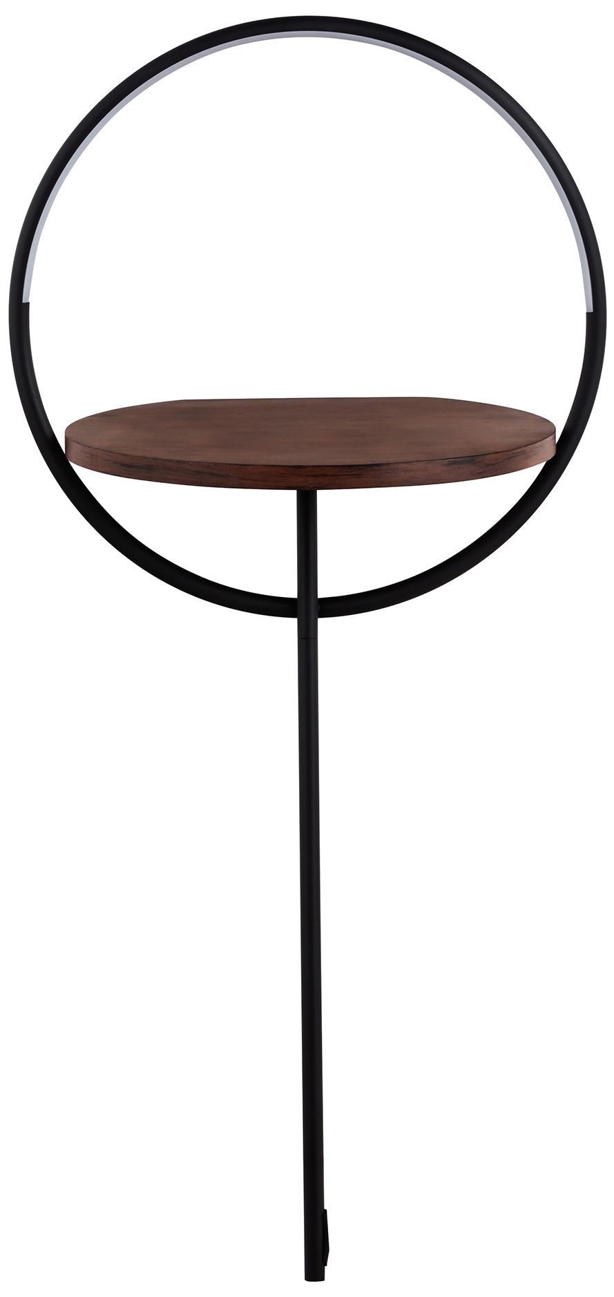 Image 4 Kuzco Maya LED 18-in Black/Walnut Floor Lamp more views