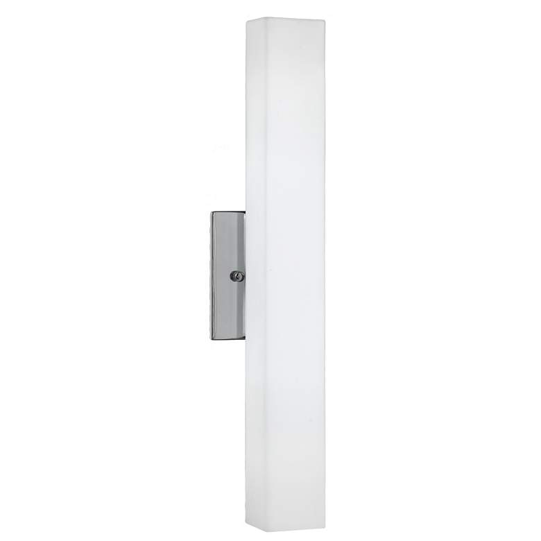 Image 1 Kuzco Melville LED 18-in Brushed Nickel Wall Sconce