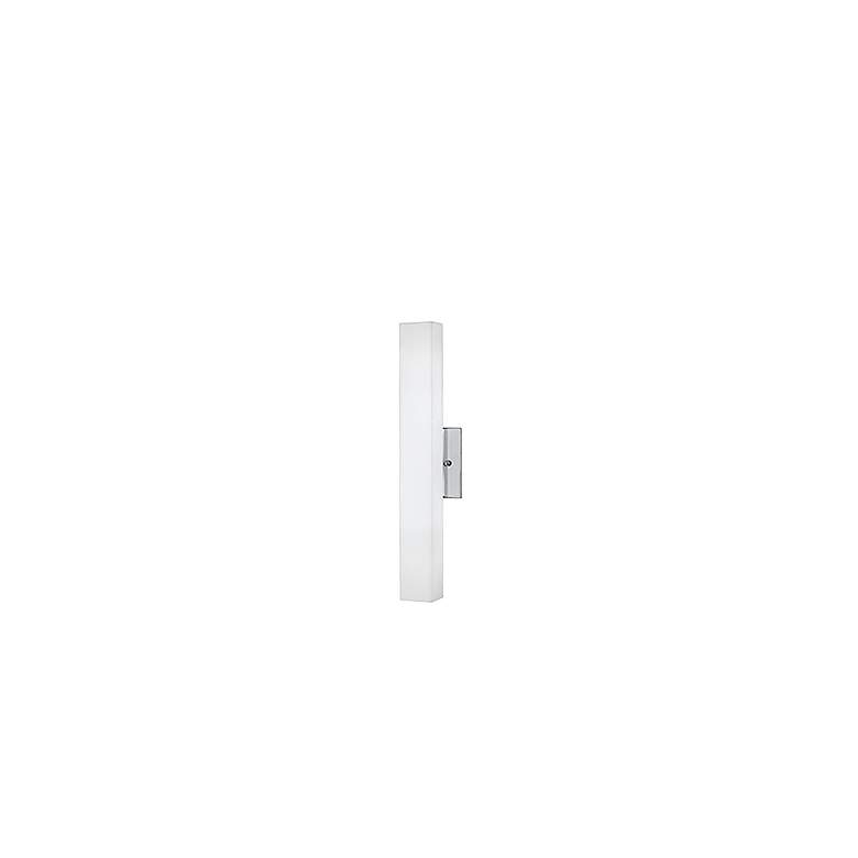 Image 2 Kuzco Melville LED 18-in Chrome Wall Sconce more views