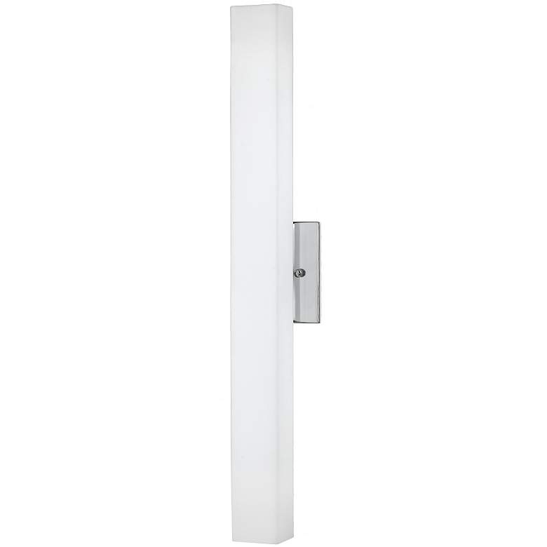 Image 1 Kuzco Melville LED 24-in Chrome Wall Sconce