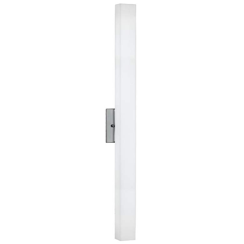 Image 1 Kuzco Melville LED 32-in Brushed Nickel Wall Sconce