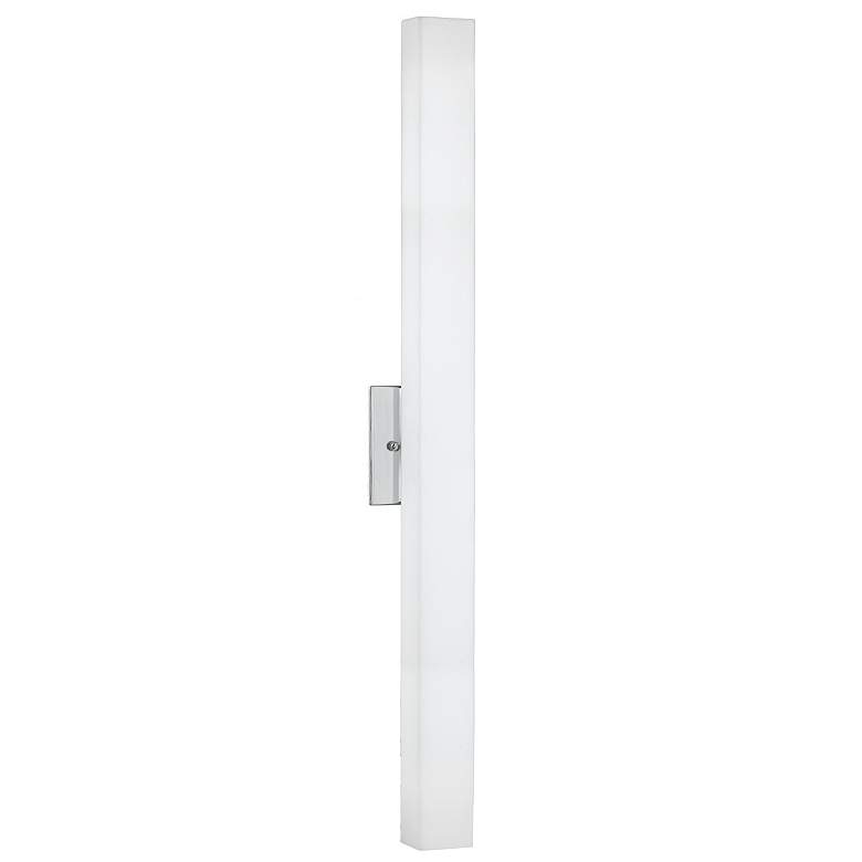 Image 1 Kuzco Melville LED 32-in Chrome Wall Sconce