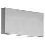 Thumbnail2 of Kuzco Mica LED 10-in Brushed Nickel All-terior Wall Sconce more views