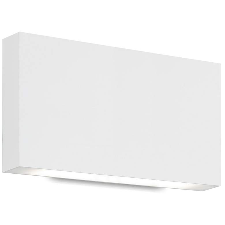 Image 1 Kuzco Mica LED 10-in White All-terior Wall Sconce