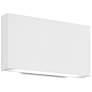 1_Kuzco Mica LED 10-in White All-terior Wall Sconce