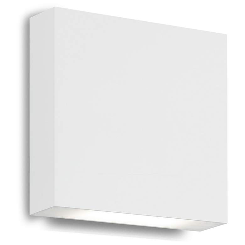 Image 1 Kuzco Mica LED 6-in White All-terior Wall Sconce