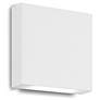 1_Kuzco Mica LED 6-in White All-terior Wall Sconce
