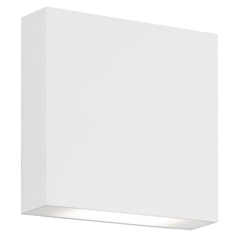 Image 1 Kuzco Mica LED 6-in White All-terior Wall Sconce