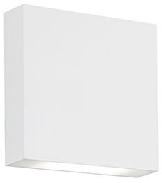 Image 2 Kuzco Mica LED 6-in White All-terior Wall Sconce more views