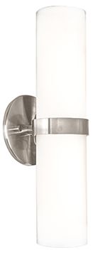 Image 2 Kuzco Milano LED 15-in Brushed Nickel Wall Sconce more views