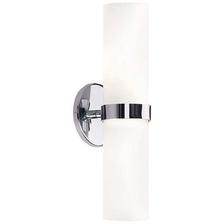 Image 1 Kuzco Milano LED 15-in Chrome Wall Sconce