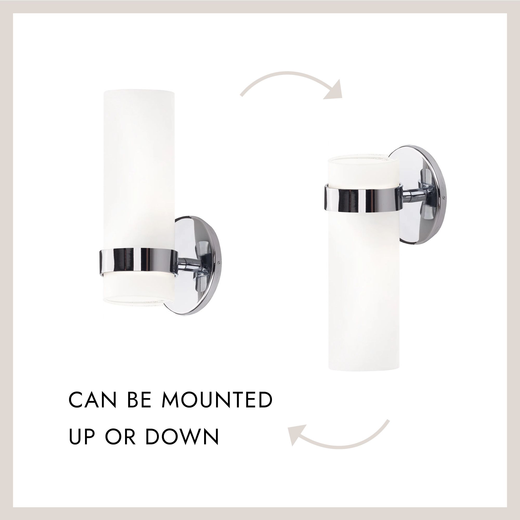 Image 4 Kuzco Milano LED 9-in Brushed Gold Wall Sconce more views