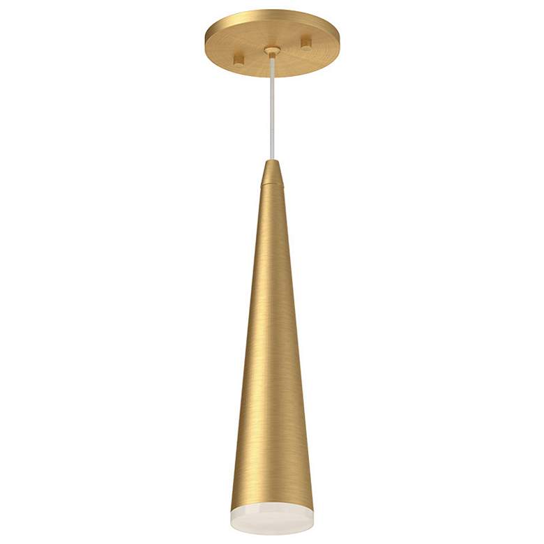 Image 1 Kuzco Mina 12-in Brushed Gold Pendants