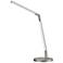 Kuzco Miter LED 17-in Brushed Nickel LED Table Lamp