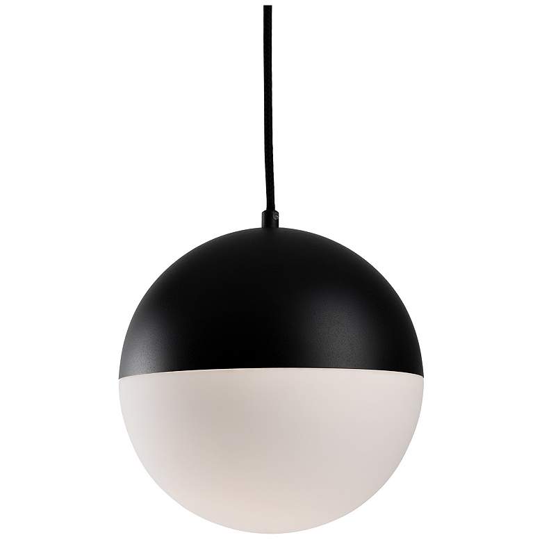 Image 1 Kuzco Monae LED 10-in Black Pendant