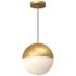 Kuzco Monae LED 10-in Brushed Gold Pendant
