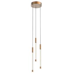 Kuzco Motif LED 13-in Brushed Gold Multi-Pendant