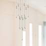 1_Kuzco Motif LED 13-in Chrome Multi-Pendant