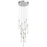 3_Kuzco Motif LED 13-in Chrome Multi-Pendant more views