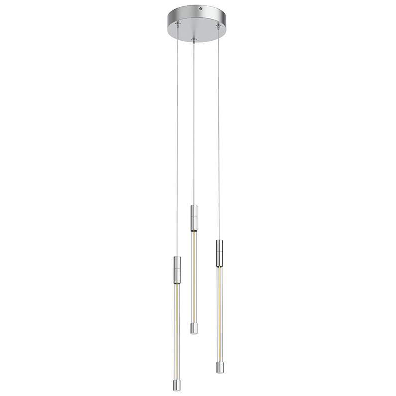 Image 1 Kuzco Motif LED 13-in Chrome Multi-Pendant