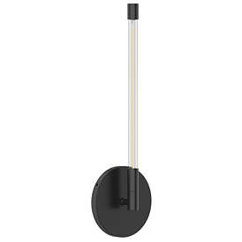 Image1 of Kuzco Motif LED 14-in Black Wall Sconce