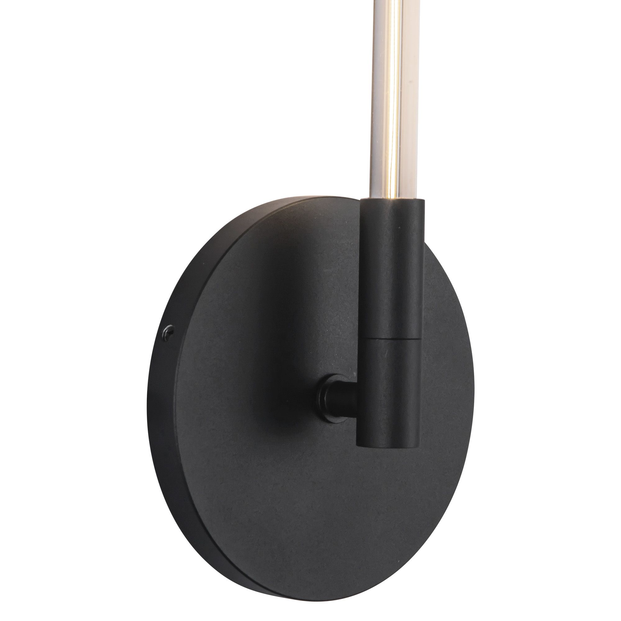 Image 5 Kuzco Motif LED 14-in Black Wall Sconce more views