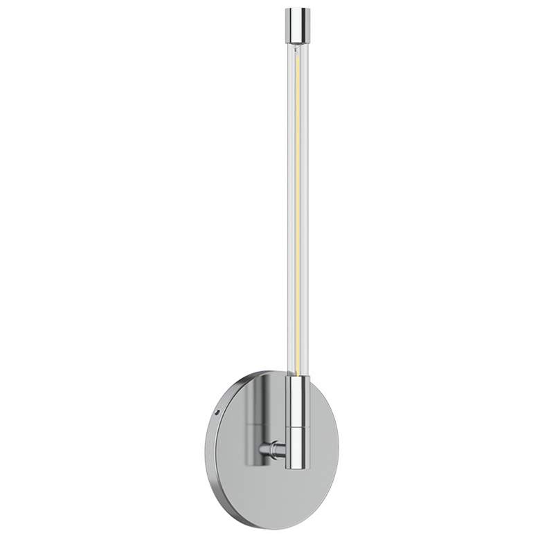 Image 1 Kuzco Motif LED 14-in Chrome Wall Sconce