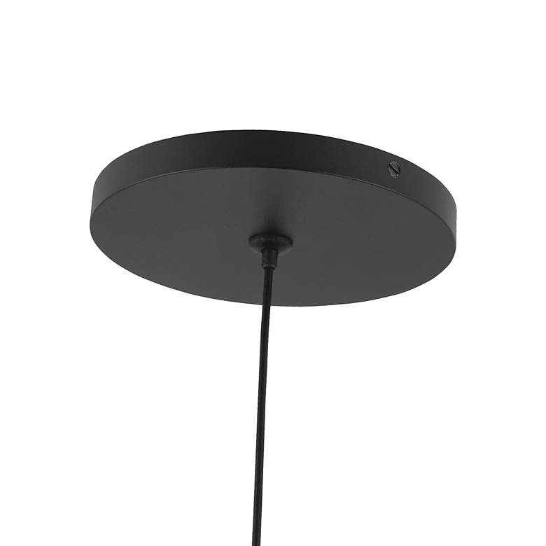 Image 6 Kuzco Motif LED 21-in Black Pendant more views