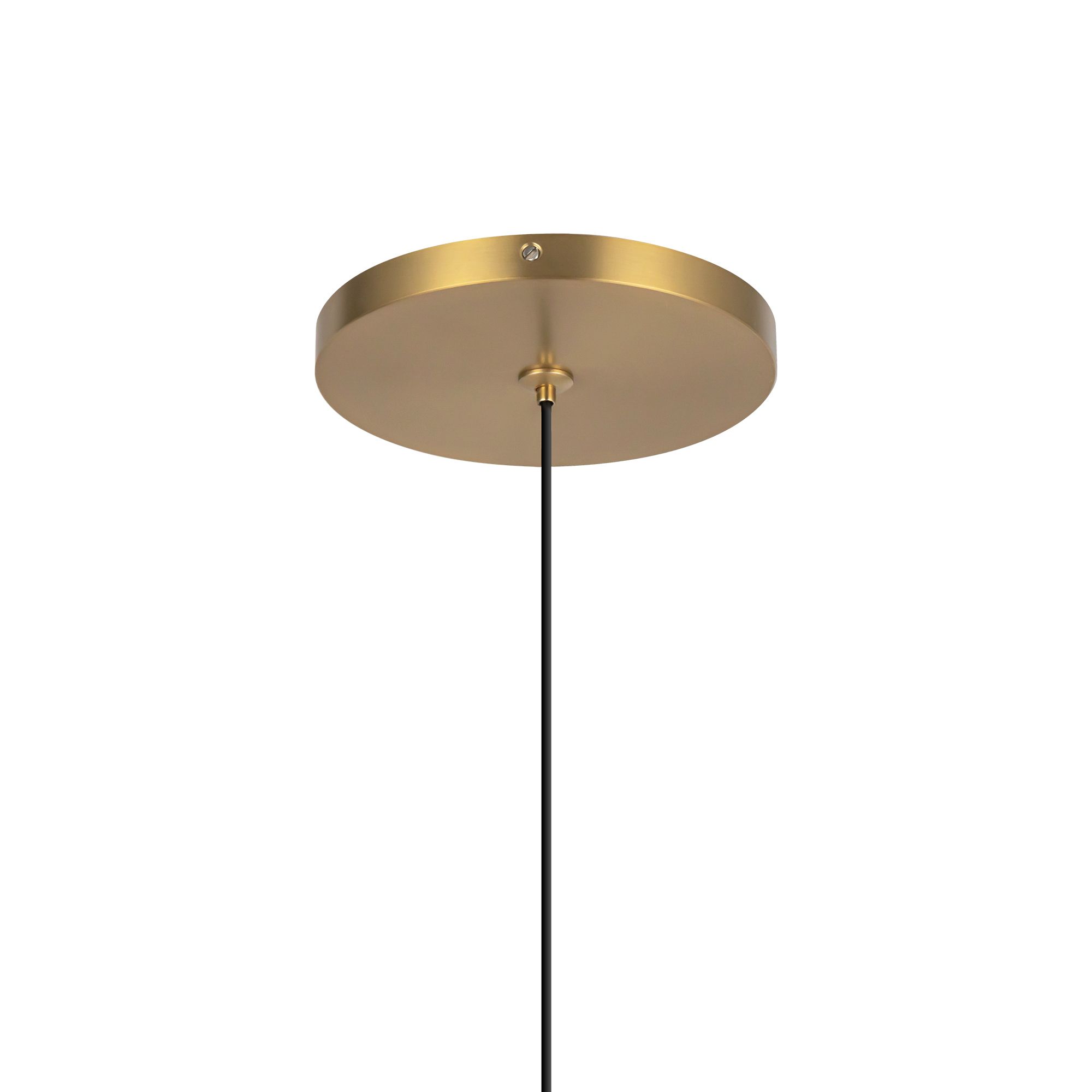 Image 6 Kuzco Motif LED 21-in Brushed Gold Pendant more views