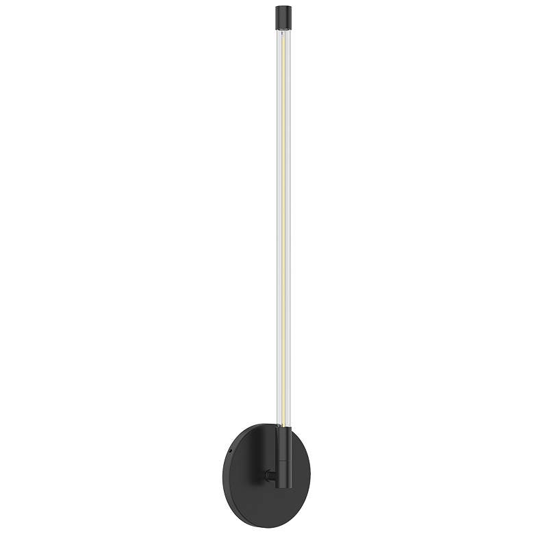 Image 1 Kuzco Motif LED 22-in Black Wall Sconce