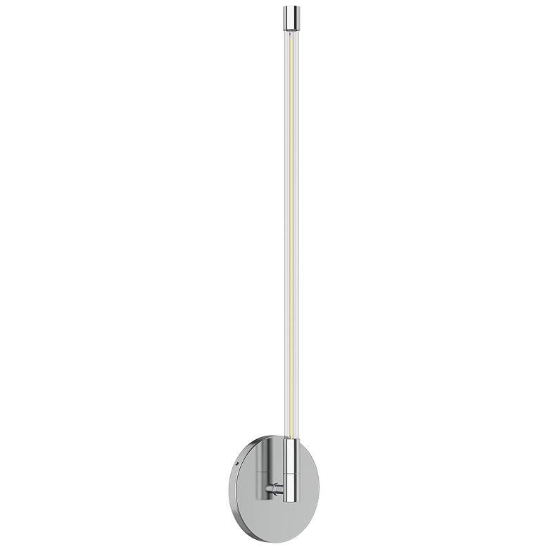 Image 1 Kuzco Motif LED 22-in Chrome Wall Sconce