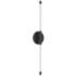 Kuzco Motif LED 26-in Black Wall Sconce