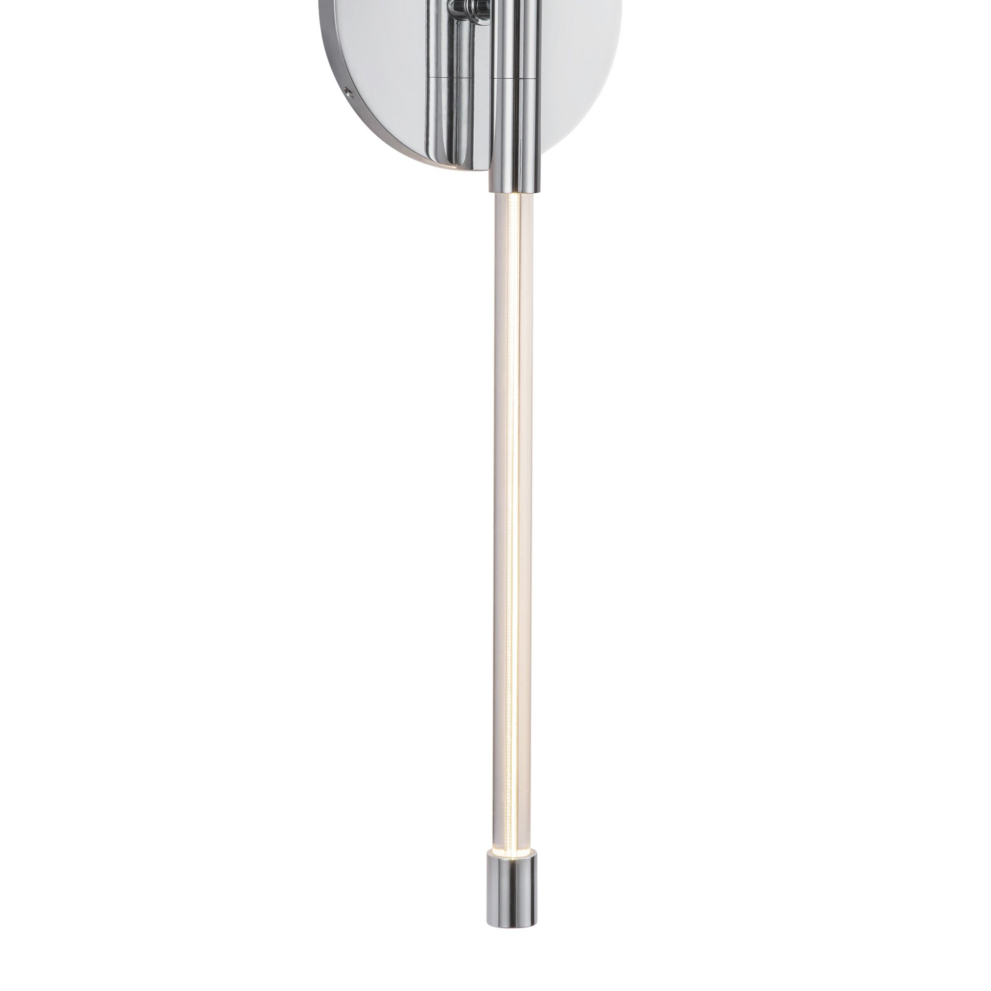 Image 5 Kuzco Motif LED 26-in Chrome Wall Sconce more views