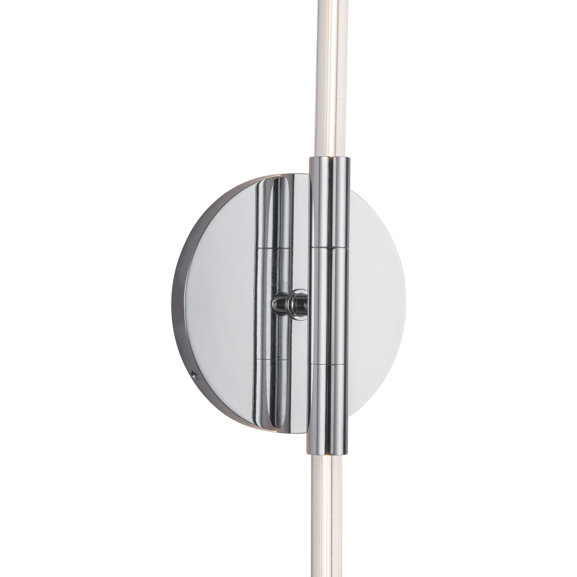 Image 6 Kuzco Motif LED 26-in Chrome Wall Sconce more views