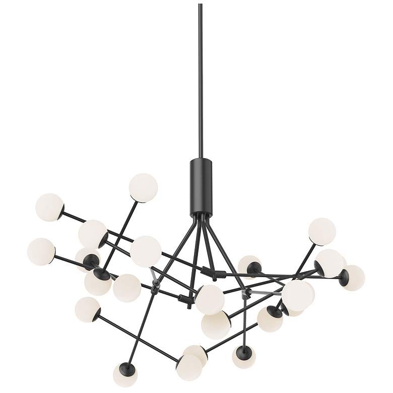 Image 2 Kuzco Moto LED 39-in Black LED Chandeliers