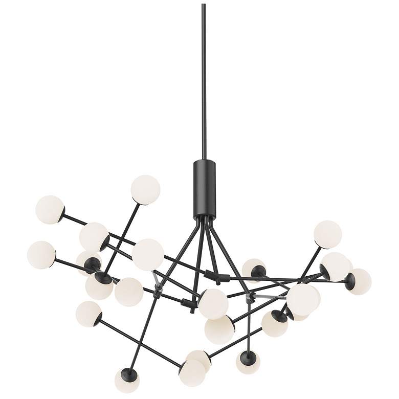 Image 2 Kuzco Moto LED 39-in Black LED Chandeliers