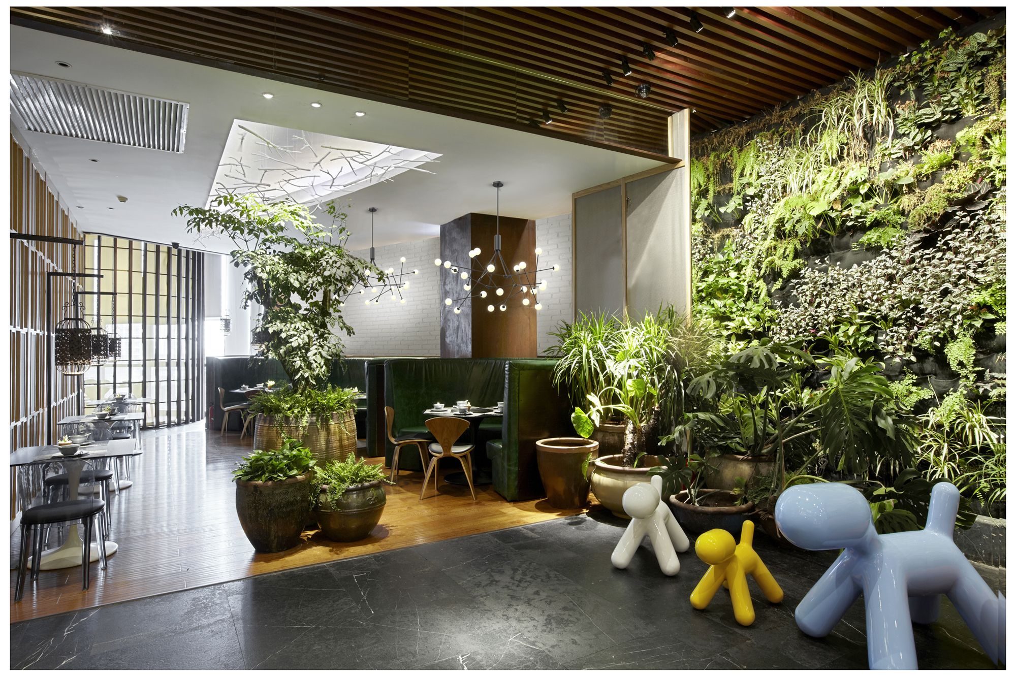 Image 3 Kuzco Moto LED 56-in Black LED Chandeliers more views