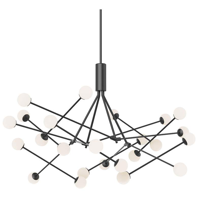 Image 1 Kuzco Moto LED 56-in Black LED Chandeliers