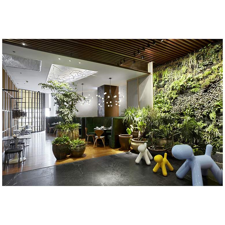 Image 3 Kuzco Moto LED 56-in Black LED Chandeliers more views