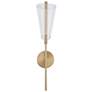 1_Kuzco Mulberry LED 24-in Brushed Gold/Light Guide Wall Sconce