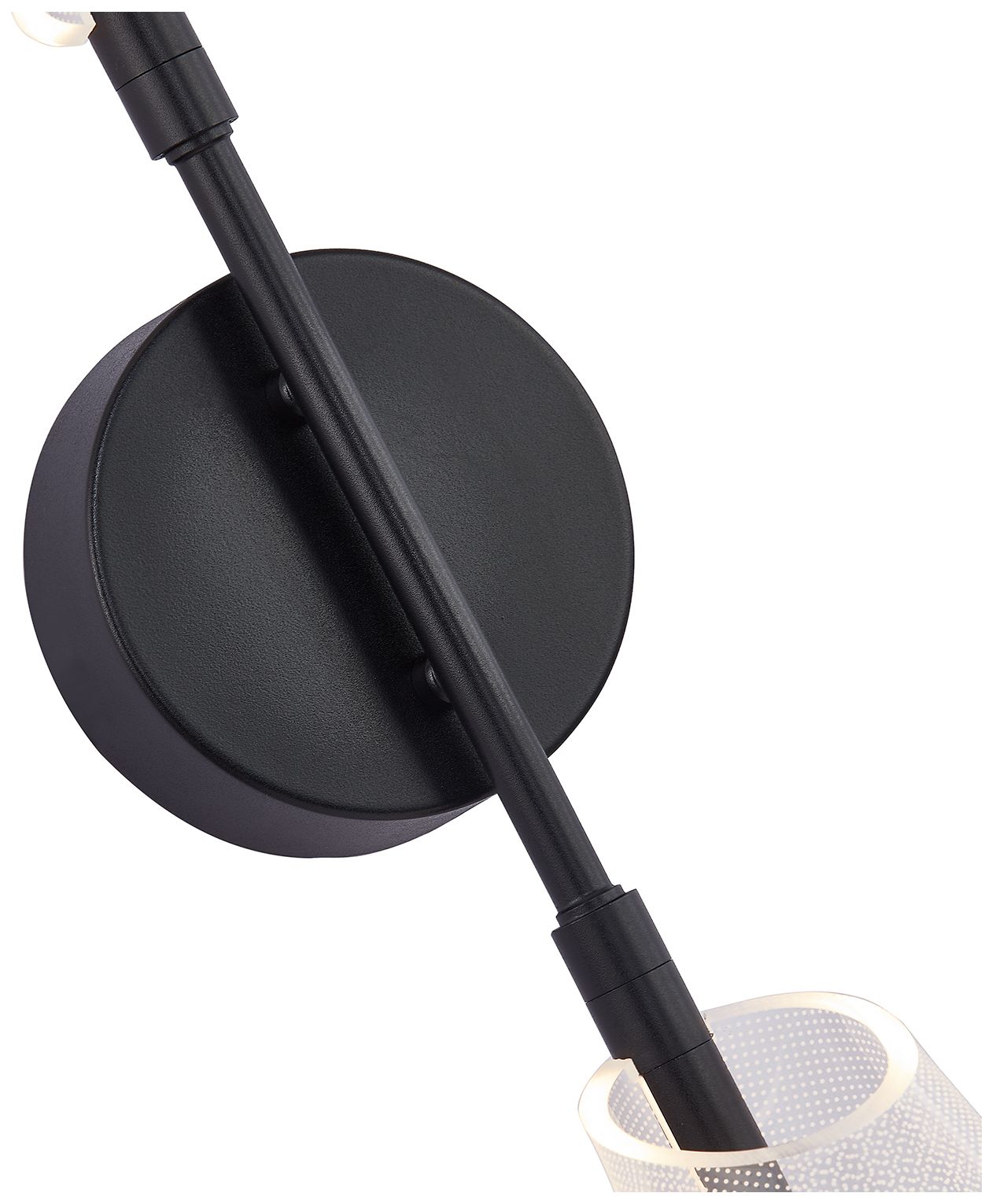 Image 6 Kuzco Mulberry LED 29-in Black/Light Guide Wall Sconce more views