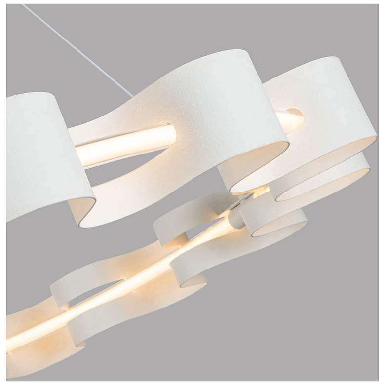 Image 5 Kuzco Nami LED 35-in Antique White Chandelier more views