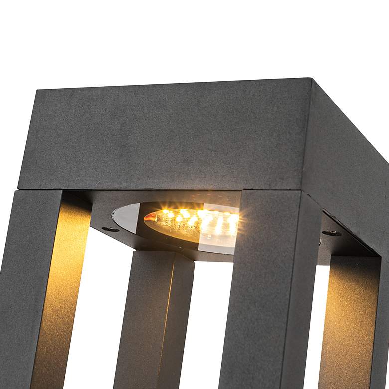 Image 4 Kuzco Napa 36-in Black Exterior Bollards more views