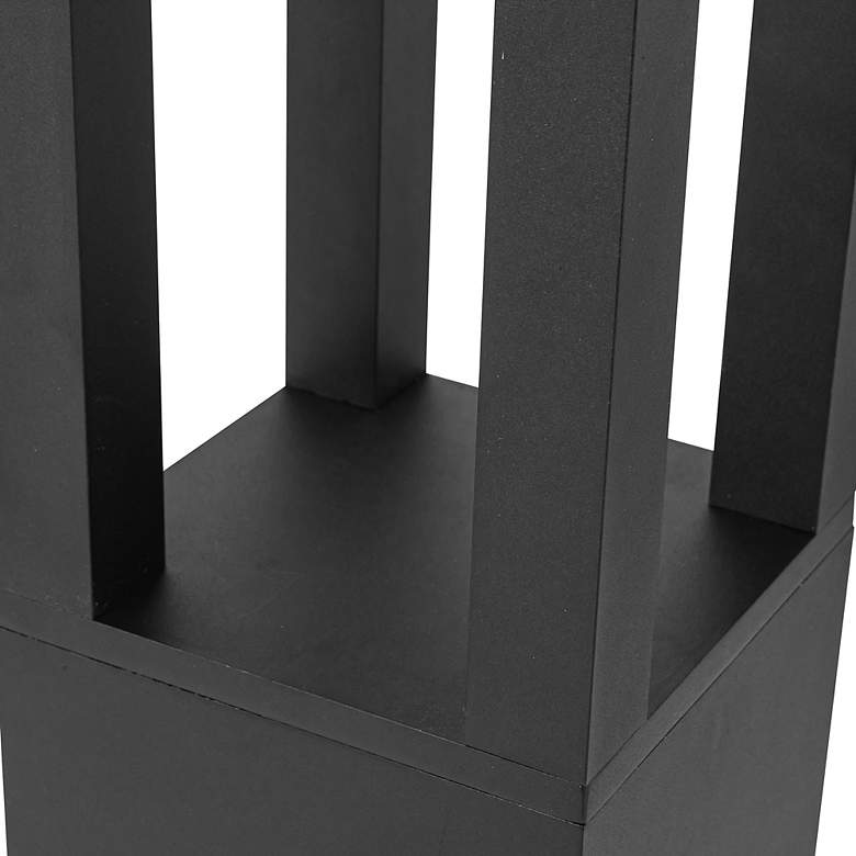 Image 5 Kuzco Napa 36-in Black Exterior Bollards more views