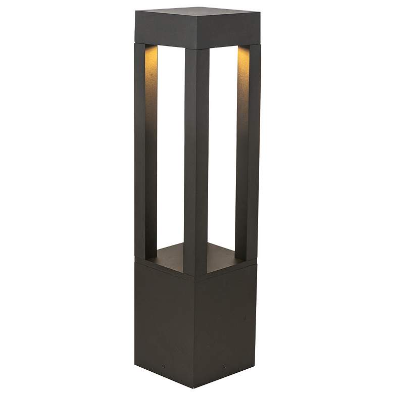 Image 3 Kuzco Napa LED 24-in Black Exterior Bollard more views