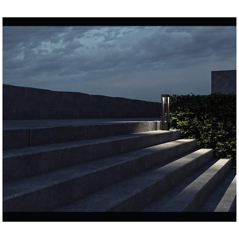 Image 2 Kuzco Napa LED 36-in Black Exterior Bollard more views
