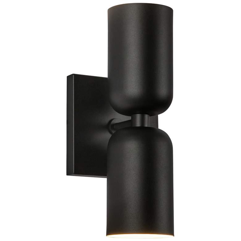 Image 1 Kuzco Nola E26 12-in Black Wall Sconce