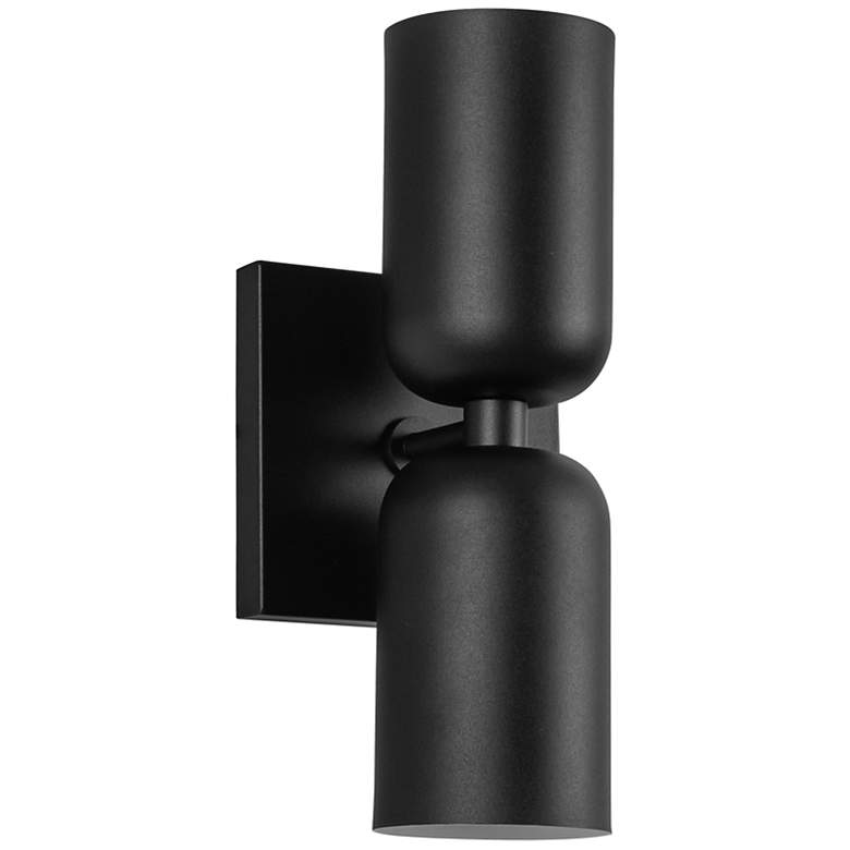 Image 2 Kuzco Nola E26 12-in Black Wall Sconce more views