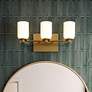 1_Kuzco Nola E26 18-in Brushed Gold/Glossy Opal Glass Vanity Light