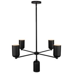 Kuzco Nola E26 31-in Black Chandelier